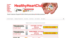 Desktop Screenshot of healthyheartclub.com